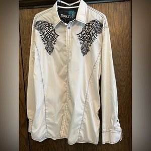 Men’s 2xl western dress shirt